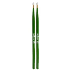 Baqueta para Bateria Spanking 7A Ponta Nylon Colorida 4054
