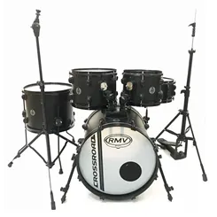 Bateria RMV CrossRoad Aspire PCBA20018 10/12/14/20/ Caixa 13 com Pratos - Preta