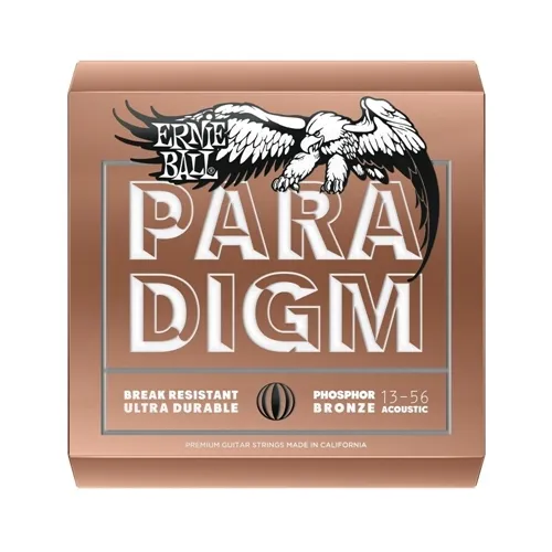 Encordoamento para Violão Aço Ernie Ball Paradigm Phosphor Bronze Medium .013 2074