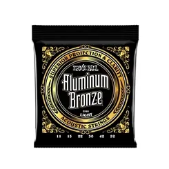 Encordoamento para Violão Aço Ernie Ball Aluminum Bronze Light .011 2568