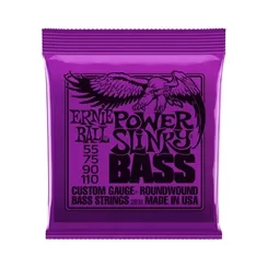 Encordoamento para Contra-Baixo 4 Cordas Ernie Ball Power Slinky .055 2831