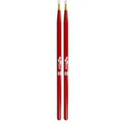 Baqueta para Bateria Spanking 5A Ponta Nylon Colorida 4064