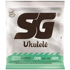 Encordoamento para Ukulele SG Nylon Soprano 10981