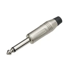 Plug P10 Mono MXT 64.1.535 Profissional Niquelado Ponta Cobre P04NC-NC1