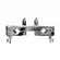 Clamp para Extensor Dolphin Cromado Percussão Duplo 7488