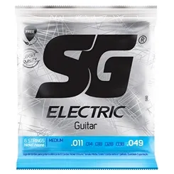 Encordoamento para Guitarra SG .011 Níquel 5160