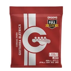 Encordoamento para Guitarra Groove GFP1 - .009