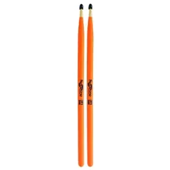 Baqueta para Bateria Spanking 5A Ponta Nylon Luminosa 4117(Par)