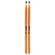 Baqueta para Bateria Spanking 5A Ponta Nylon Luminosa 4117(Par)