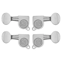 Tarraxa para Ukulele Custom Sound CMH104 (2+2) Blindada Cromada