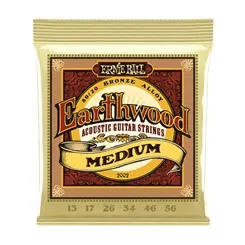 Encordoamento para Violão Aço Ernie Ball Earthwood 80/20 Medium Bronze (.013/.056) 2002
