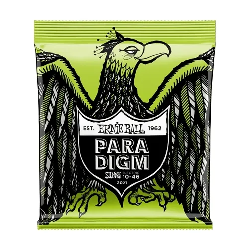 Encordoamento para Guitarra Ernie Ball Paradigm Regular Slinky 2021 (.010-.046)