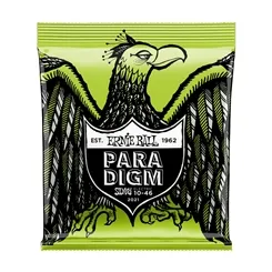 Encordoamento para Guitarra Ernie Ball Paradigm Regular Slinky 2021 (.010-.046)
