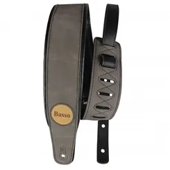Correia para Violão/ Guitarra/Baixo Basso CLA 24 Estonada Chumbo