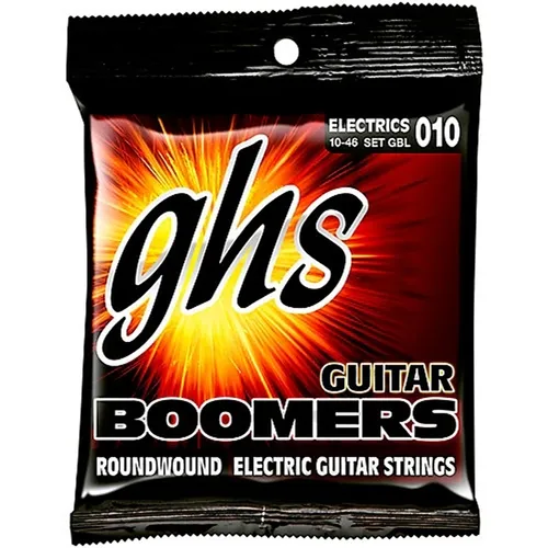 Encordoamento para Guitarra GHS GBL Boomers (.010-.046)