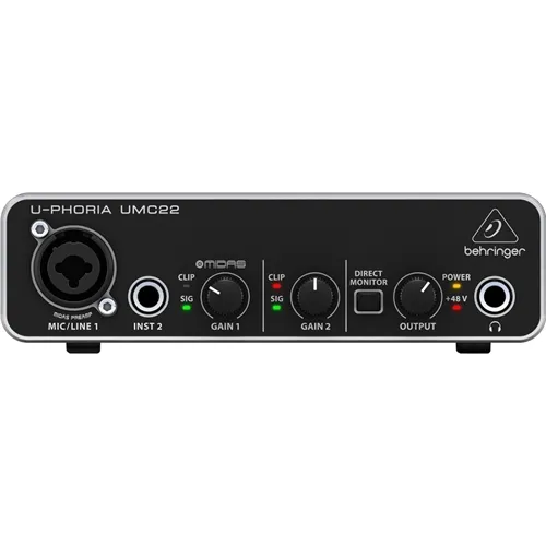 Interface Behringer UMC22