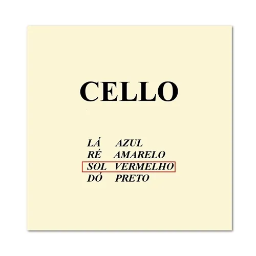 Corda Avulsa 3ª Sol para Cello Mauro Calixto