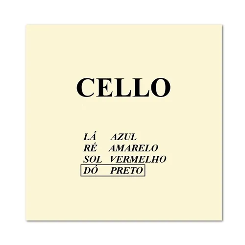 Corda Avulsa 4ª Do para Cello Mauro Calixto