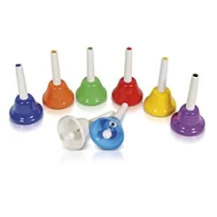 Kit de Sinos Musicais Turbo BL-8 Sinos Musicais Coloridos