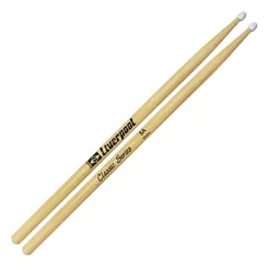 Baqueta para Bateria Liverpool Classic 5A Ponta Nylon LL5AN (Par)