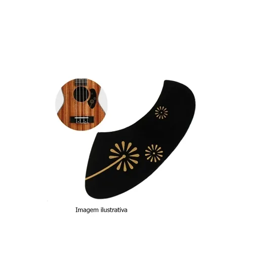 Escudo Protetor de Tampo de Ukulele Ronsani Dente de Leão
