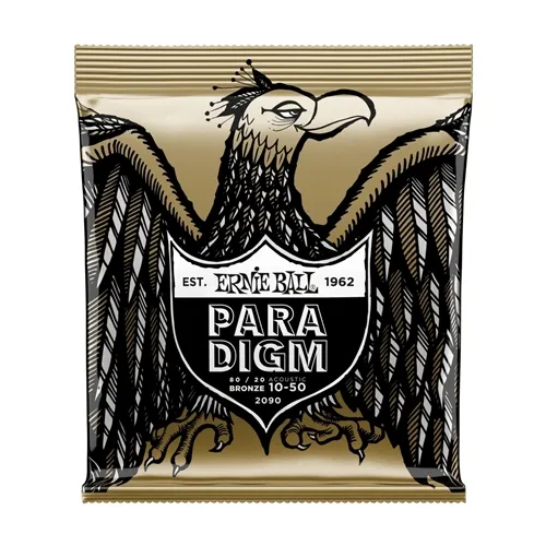 Encordoamento para Violão Aço Ernie Ball Paradigm Bronze 80/20 (.010-.050) 2090