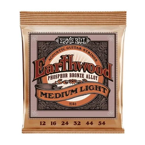 Encordoamento para Violão Aço Ernie Ball Earthwood Phosphor Bronze (.012-.054) 2146