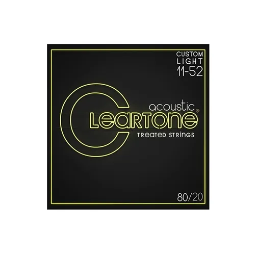 Encordoamento para Violão Aço Cleartone Acoustic 80/20 7611 (.011-.052)