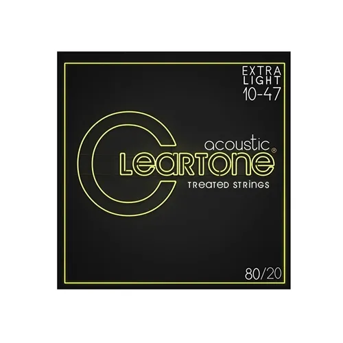 Encordoamento para Violão Aço Cleartone Acoustic 80/20 7610 (.010-.047)