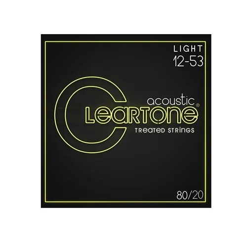 Encordoamento para Violão Aço Cleartone Acoustic 80/20 7612 (.012-.053)