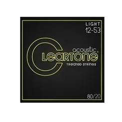 Encordoamento para Violão Aço Cleartone Acoustic 80/20 7612 (.012-.053)