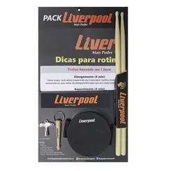 Kit Estudo de Bateria Liverpool Liver Pack