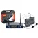 Microfone sem Fio (Kit 2 Microfones Headset) KRD-200DH Duplo Headset