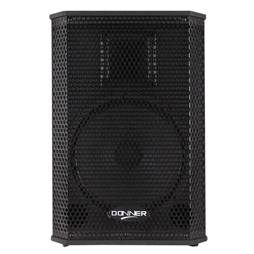 Caixa Ativa Donner Saga 10A 200W RMS Madeira