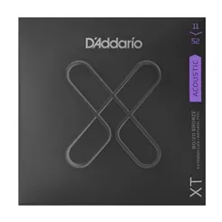 Encordoamento para Violão Aço D'Addario XT XTABR1152 (.011-.052) Bronze 80/20