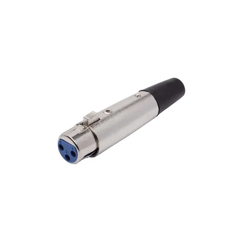 Plug XLR Fêmea MXT 64.1.310 Cromado