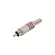 Plug RCA MXT 64.1.340 Metal com Mola Vermelho/Níquel
