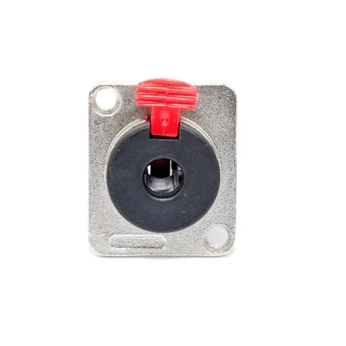 Plug P10 Jack Tomada Stereo MXT 64.1.592 Painel com Trava