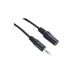 Cabo P2 Stereo x Jack P2 Stereo MXT 8.1.365 Extensão de Fone de Ouvido 3 Metros