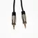 Cabo P2 Stereo x P2 Stereo MXT 8.1.628 Dourado 24K Profissional 1,8 Metro