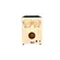 Cajon Elétrico Nobre Tok 101 Preto/Natural com Bongô Embutido