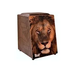 Cajon Elétrico Nobre Tok 207 Leão com Bongô Embutido