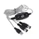 Cabo Interface 2 Midi x USB CMS 2 Metros Teclado PC