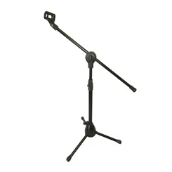 Pedestal para Microfone Saty PMG-07 Mini Girafa com Cachimbo