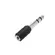 Plug Adaptador P10 Stereo x Jack P2 Stereo MXT 64.1.231 Plástico