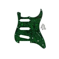 Escudo para Guitarra PHX Strato 3S Verde Perolado 67C GR