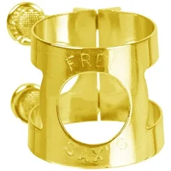 Braçadeira para Sax-Alto Free Sax BMAD Metal Dourada