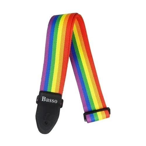 Correia para Violão/ Guitarra/Baixo Basso SF-290 Arco-Iris