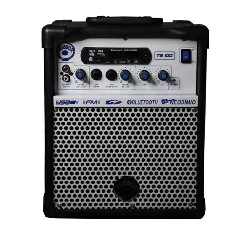 Caixa Amplificada Turbox TB100 Bluetooth by Leacs
