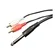 Cabo P10 Mono x 2 RCA MXT 8.1.364 1,8 Metro